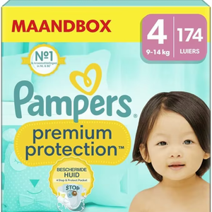 แพมเพิส พรีเมี่ยม โพรเทคชั่น ไซส์ 4, 174 ชิ้น, 9กก.-14กก. - Product Image 6