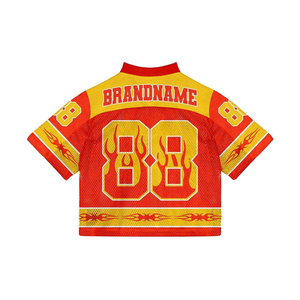 Camiseta de fútbol Unisex de malla transpirable con estampado personalizado, kit de ropa deportiva para hombre, uniforme de sublimación, ropa de fútbol impresa personalizada - Product Image 4