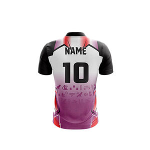 Colección Año Nuevo 2025 Uniforme de Cricket Personalizado con Logotipo Impreso 100% Poliéster de Alta Calidad Ropa Deportiva Multicolor para Entrenamiento - Product Image 3