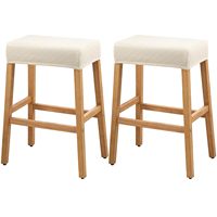 Tabouret de salle à manger en bois massif imperméable, design nordique Japandi, fabricant OEM de tabourets de comptoir de cuisine en bois, pour usage domestique et professionnel
