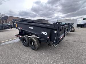 รถพ่วงการเกษตรคุณภาพสูง 4 ล้อ 3-10 ตัน รถพ่วงไฮดรอลิกแบบ 2 ล้อสำหรับรถแทรกเตอร์ รถพ่วงลากจูงสำหรับงานฟาร์ม - Product Image 3