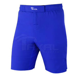 ชุดศิลปะการต่อสู้ กางเกง MMA ผู้ชาย โลโก้ด้านหน้า ผ้าสแปนเด็กซ์/โพลีเอสเตอร์ แห้งเร็ว ทนทาน ระบายอากาศได้ดี น้ำหนักเบา - Product Image 1