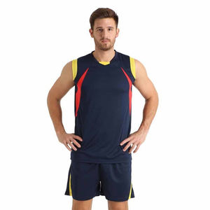Uniforme de volley-ball personnalisé de haute qualité, ensembles les plus vendus de bonne qualité au design professionnel, OEM, vente en gros - Product Image 2