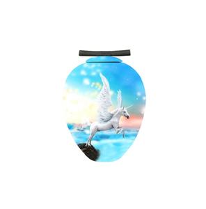 Urna de aluminio para adultos con flores Tema de agricultura Tamaño personalizado Artesanías indias Urna de recuerdo más vendida - Product Image 5