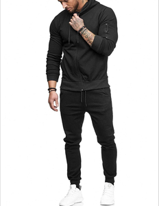 ชุดวอร์มเล่นยิมระบายอากาศมีฮู้ดสำหรับผู้ชายชุดวอร์มดีไซน์แบบ2อิน1พิมพ์โลโก้ตามสั่ง - Product Image 3