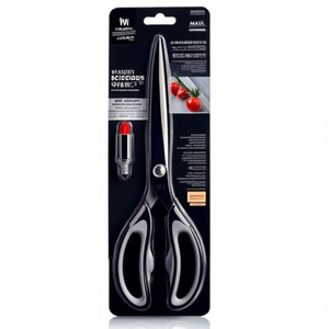 MAUL 179mm Right-Handed Stainless Steel Black/<b>Grey</b> Universal Scissors & Shear - Product Image 2