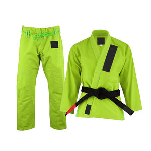 Venta al por mayor Plain BJJ Jiu Jitsu Gi Uniform Sets 100% algodón ligero de alta calidad hecho en Pakistán - Product Image 1