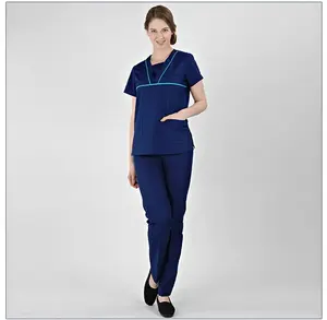 Traje de Médico y Enfermera para Mujer, Conjunto de Uniforme de Enfermería, Traje de Médico Moderno, Fabricante, Venta Al por Mayor - Product Image 2