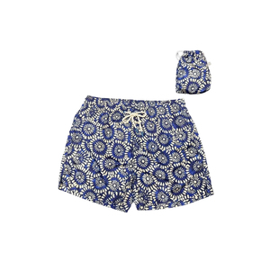 Italian Craft Men's Beach-Printed <b>Board</b> Shorts with Elastic Waist Quick-Drying Fabric Pockets-Comfortable Light <b>Swim</b> Trunks - Product Image 1