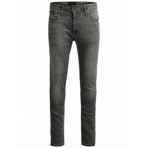 Pantalon baggy en jean de haute qualité, coupe slim, lavé, pour homme, en tissu denim, pour toutes les saisons, 2025 - Product Image 5