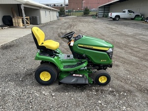 เครื่องตัดหญ้าแบบนั่งขับ Johnn-Deere X370 25 แรงม้า 4 จังหวะ 40.2 ซีซี CDI ใบมีดอะลูมิเนียม รถแทรกเตอร์ตัดหญ้าในสวน ราคาประหยัด ระดับ DIY - Product Image 4