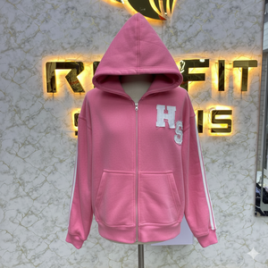 Haut fabricant client le plus demandé fermeture éclair sweat à capuche bouffée imprimé fabriqué en usine pas cher prix sweats à capuche hommes sweats à capuche - Product Image 3