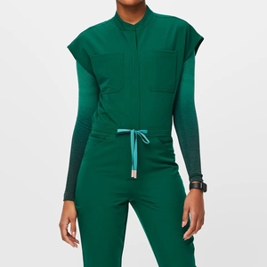 Wholesale KATBROS INDUSTRY Breathable Canvas <b>Scrubs</b> Uniforms <b>Sets</b> Custom Made OEM Summer Hospital <b>Scrubs</b> <b>Set</b> Customized Colors - Product Image 4