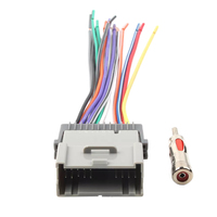 Prise Din vers adaptateur jack ISO 14Pin connecteur de faisceau de câbles stéréo de voiture pour GM Chevy Silverado Chevrolet Suburban GMC
