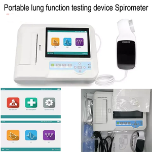 ZUNYOU Vet Verwenden Sie SP100 Medical Digital Incentive Patient Lungen funktions <span class=keywords><strong>test</strong></span> Turbine Spiro meter Portable Spirometry Device Machine - Product Image 4