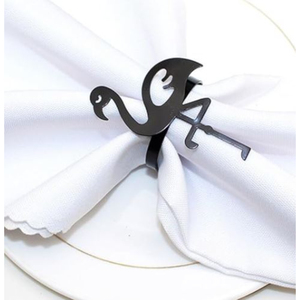 Éléphant créatif anneau de serviette porte-mouchoirs Design moderne mariage métal stocké décor de table à la maison - Product Image 3