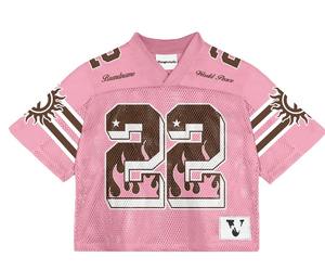 Camisetas de rugby americano de alta calidad personalizadas, ropa de calle de malla transpirable de gran tamaño, ropa de fútbol americano de talla grande - Product Image 4