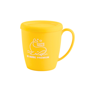Dustproof Covered <b>Plastic</b> Mug with Lid Reusable Colorful Kids <b>Drinking</b> <b>Cup</b> Handle Water Tea Mug Family Kitchen Dining - Product Image 6