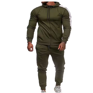 Chándal unisex extragrande con capucha de forro polar antipilling para gimnasio, con estampado digital, para correr en invierno, teñido liso - Product Image 2