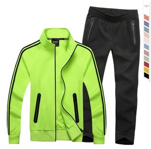 Ensemble de survêtement unisexe, vêtements de sport haut de gamme, tenue deux pièces, idéal pour le sport, la remise en forme, la salle de sport, le jogging, la course à pied - Product Image 4