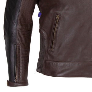Nouvel arrivage de veste en cuir design à la mode pour hommes Vestes en cuir PU Veste en cuir de vachette de qualité supérieure - Product Image 5