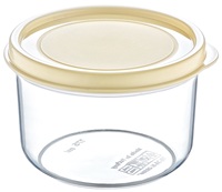 Boîte de rangement hermétique Afossa AK 555 175 ml, sans BPA, en plastique PP transparent, multifonctionnelle, pour aliments, design moderne, fabrication par injection.