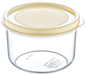 Boîte de rangement mini hermétique Afossa AK 555 175 ml, sans BPA, en plastique PP transparent, récipient alimentaire multifonctionnel, moulé par injection, pour collations - Product Image 1