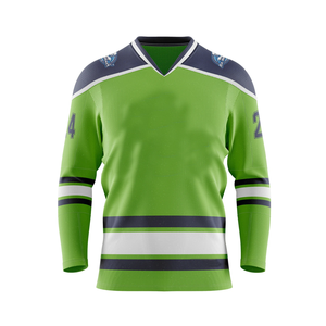 Jersey de Hockey sobre Hielo Personalizable para Hombre, Ropa Deportiva de Poliéster Bsci, ODM/OEM, Ropa Metaverse, Hecho en Pakistán - Product Image 5