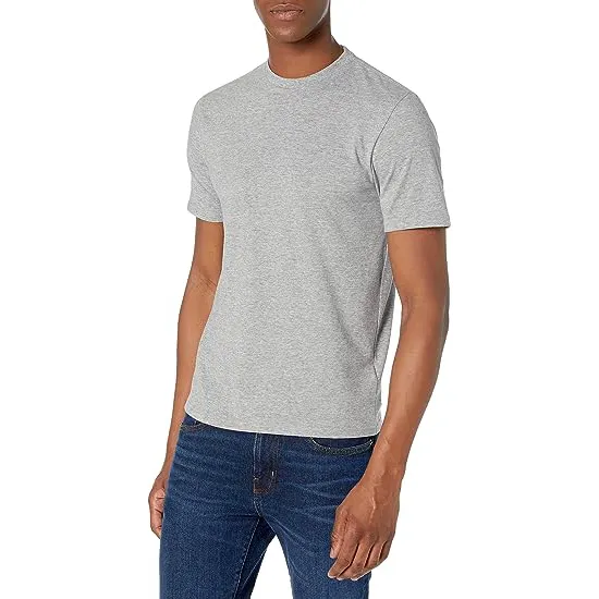 Erstklassige Qualität 100% Baumwolle Custom Logo Männer T-Shirt Druck Custom T-Shirt Druck Plain T-Shirt Übergroßes T-Shirt