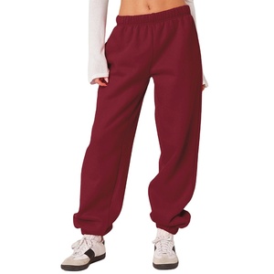 กางเกงจ็อกเกอร์เอวสูงสำหรับผู้หญิงชุดวอร์มเอวยางยืดสำหรับผู้หญิงสินค้าโรงงาน OEM - Product Image 1