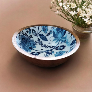 <b>Wooden</b> <b>Bowl</b> for <b>Bowls</b> for Kitchen Salad <b>Bowl</b> Printed <b>Wooden</b> <b>Bowl</b> for Serving <b>Bowl</b> Wood with Print - Product Image 5