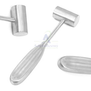 Maillets chirurgicaux professionnels en acier inoxydable – Instruments chirurgicaux manuels durables et réutilisables, certifiés CE Classe I Général - Product Image 1