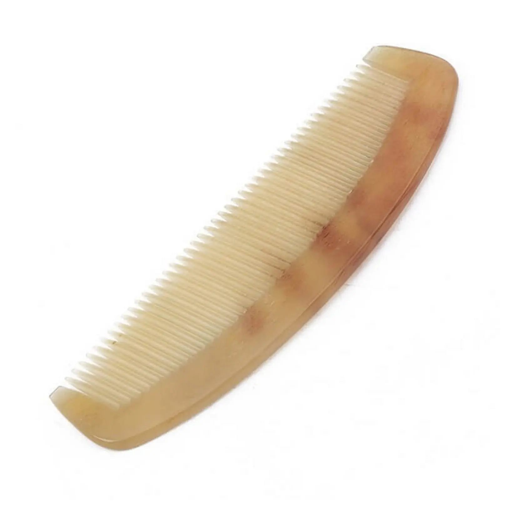 high quality customized handcrafted natural horn comb for styling hair made from real buffalo horn from India,.