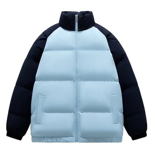 2024 hommes Style coréen haute rue bulle doudoune épaisse Parka capuche support hiver chaud coton rembourré manteau toile matériel - Product Image 3