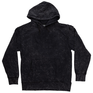 Retro Washed Hoodies Custom Embroidery Manufacturer High Quality Winter 100% Cotton Men Vintage Washed Distressed cotton <b>blended</b> - Product Image 1