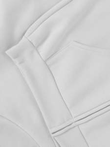 Sweats à capuche en coton pour femmes, pull à capuche Y2K imprimé à épaules tombantes avec fermeture éclair personnalisée pour printemps et automne - Product Image 6