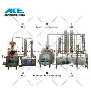 Ace Stills 500L Whisky Gin Vodka Alcohol Distiller Multifunction Copper Alcohol Moonshine Distiller