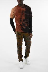 T-shirt personnalisé de haute qualité délavé à l'acide T-shirt vintage en coton à col en O surdimensionné pour hommes - Product Image 4