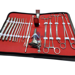 CE ISO aprobado al por mayor mejor calidad 24 piezas ginecología dilatación curetaje conjunto Manual de acero inoxidable instrumento quirúrgico - Product Image 3