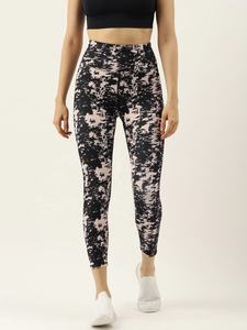 Nueva llegada de las mujeres de alta calidad de la sublimación Legging Casual transpirable suave cómodo estilo con patrón sólido - Product Image 2