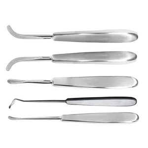 Ensemble d'instruments chirurgicaux pour lèvre fendue et palais fendu, 22 pièces, en acier inoxydable, manuel, durable, DEBONAIRII - Product Image 4