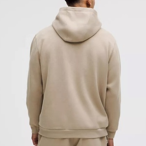 Sudaderas blancas extragrandes con bolsillo transpirable y bordado personalizado de alta calidad para hombre - Product Image 4