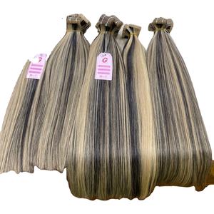 Ruban adhésif dans les cheveux cheveux humains vietnamien BIGGHAIR droite double dessiné extensions de cheveux en gros - Product Image 6