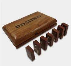 Caja de dominó de madera única hecha a mano para jugar en todas las estaciones para la diversión de los niños en verano invierno otoño primavera - Product Image 6