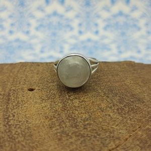 Rainbow Moonstone Triple Band <b>Ring</b> 925 Sterling Silver Bohemian Artisan <b>Crafted</b> Wedding/Party <b>Ring</b> Oval Cut Natural Anniversary - Product Image 5