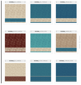 Tapis de prière Adiva pour mosquée, tapis mural moderne à motifs floraux, à poils longs, avec support en jute rembourré, polyester, turc, Gaziantep - Product Image 3