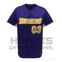 T-shirt d'uniforme de baseball Maillot de baseball à la mode personnalisé Nouveau maillot d'uniforme de baseball pour hommes
