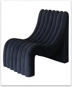 Meubles modernes de style solide-Chaise réglable en tissu d'équilibre pour la maison chambre à coucher salon salle à manger hôtel appartement - Product Image 2