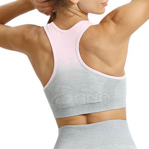 Sujetador deportivo y mallas de Yoga Push Up High Stretch Tummy Compression Workout Leggings para mujer - Product Image 4