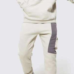 Survêtement en coton de haute qualité pour hommes, jogging personnalisé, logo imprimé, costume unisexe - Product Image 5